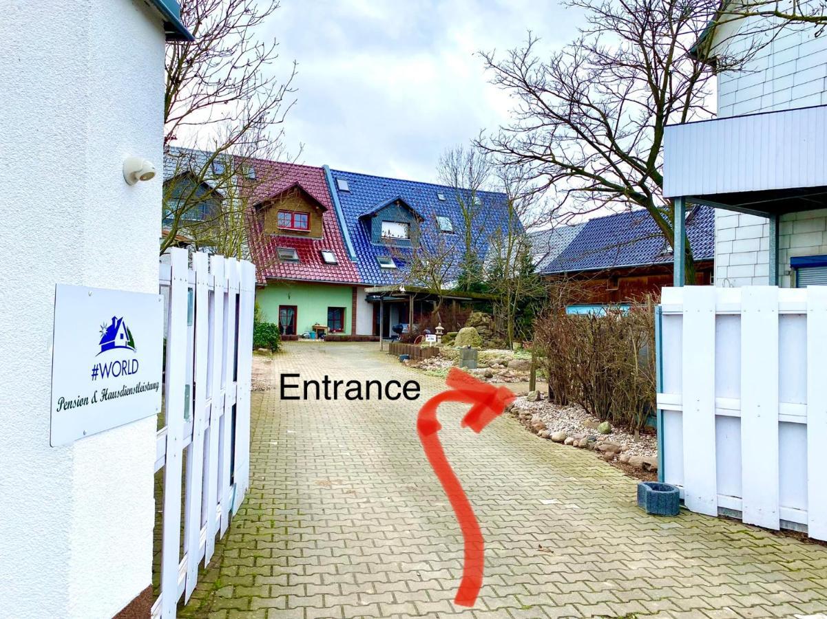 #World Ferienwohnung Schkeuditz Exteriör bild